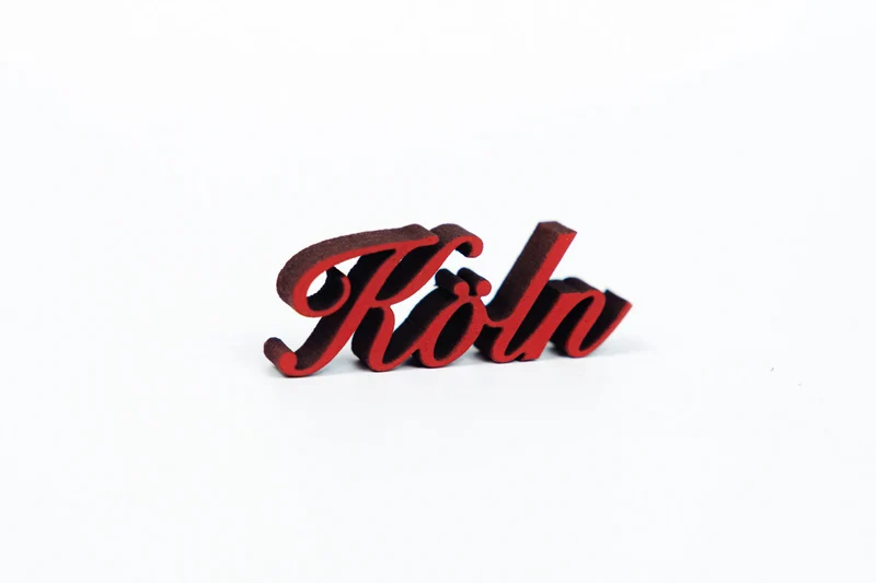 Holz-Schriftzug "Köln"
