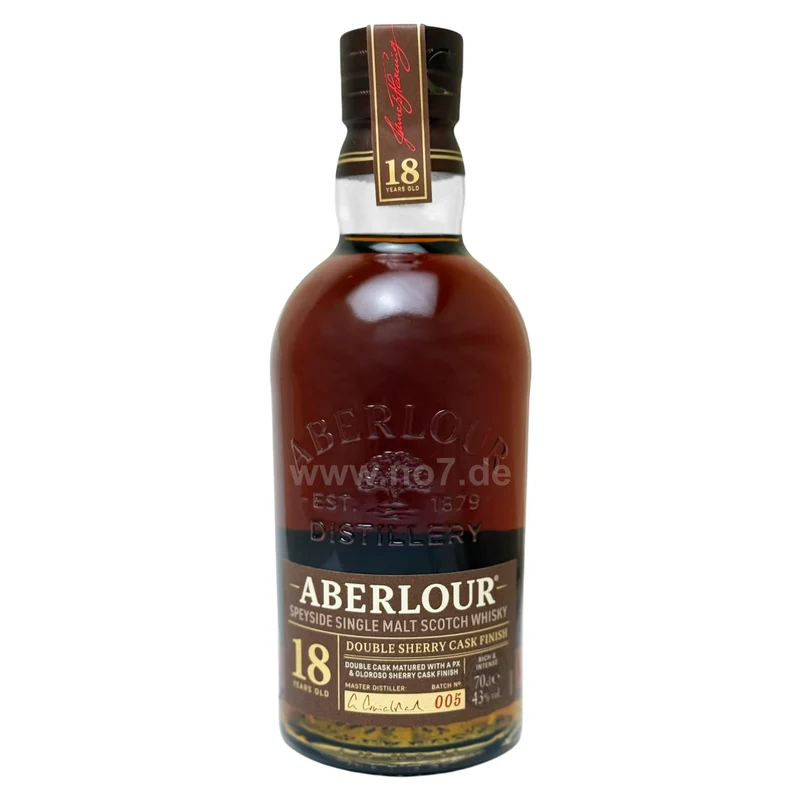 Aberlour 18 YO Double Sherry Cask Finish 0,7l