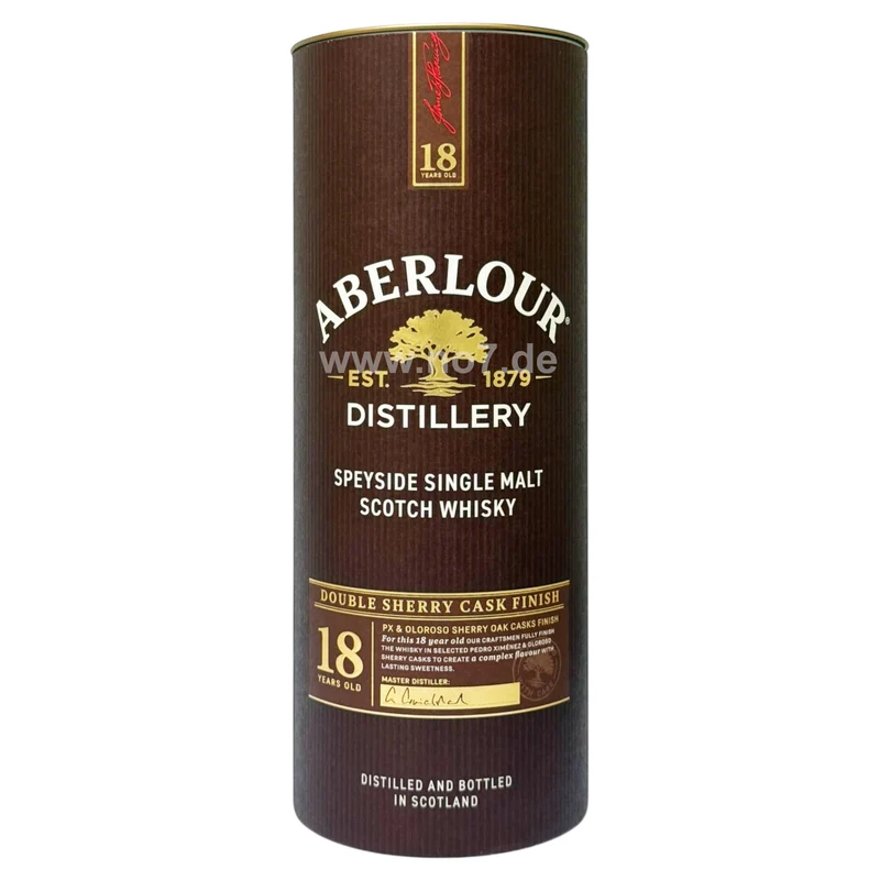 Aberlour 18 YO Double Sherry Cask Finish 0,7l