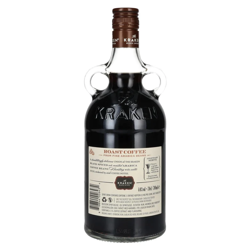 The Kraken Black Spiced Roast Coffee 40% Vol. 0,7l