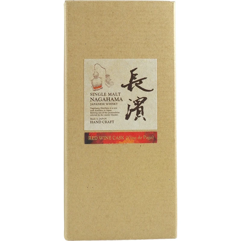Single Malt Nagahama Red Wine Cask Vino de Pago Non Peat #1966