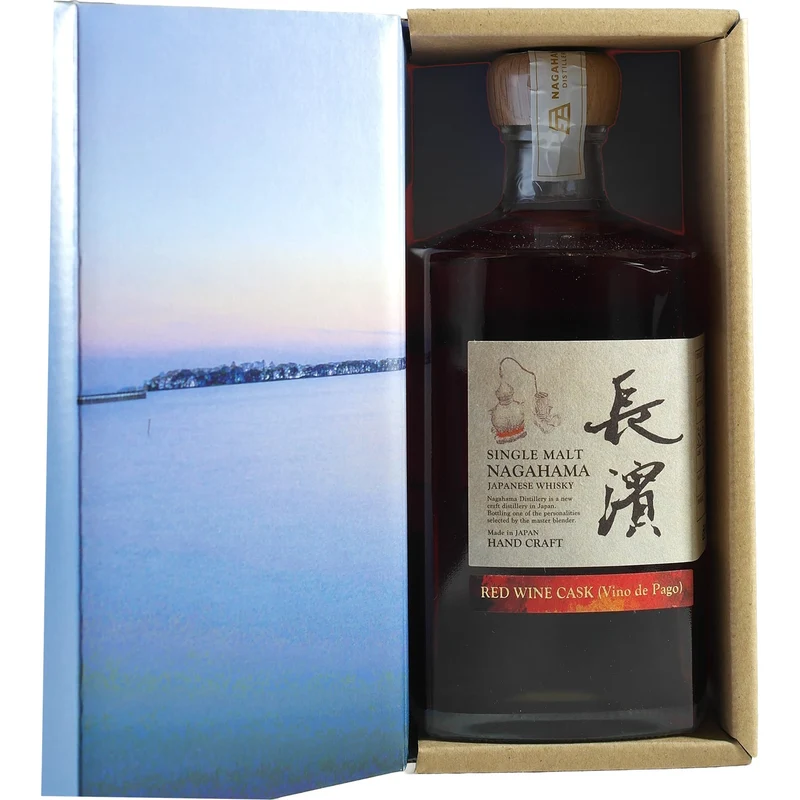 Single Malt Nagahama Red Wine Cask Vino de Pago Non Peat #1966