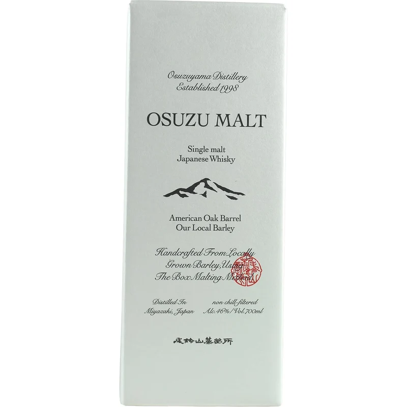 Osuzu Malt Single Malt Japanese Whisky American Oak Barrel