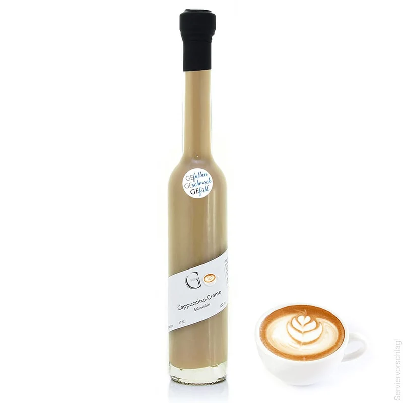 Cappuccino-Creme Sahnelikör
