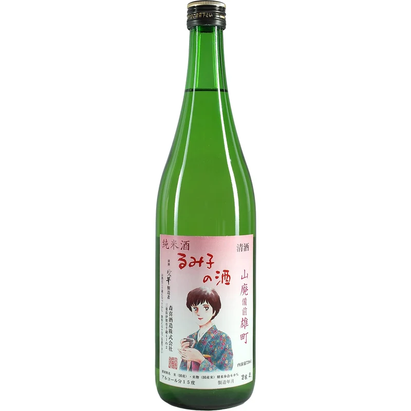 Moriki Yamahai Special Junmai Rumiko's Sake Omachi 720ml