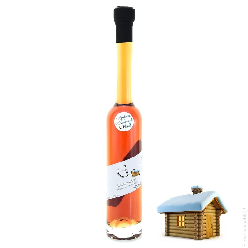Hüttenzauber - Pflaumenlikör mit Rum