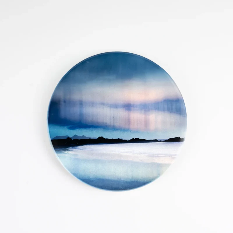 Cath Waters Keramik Untersetzer Arisaig Aurora