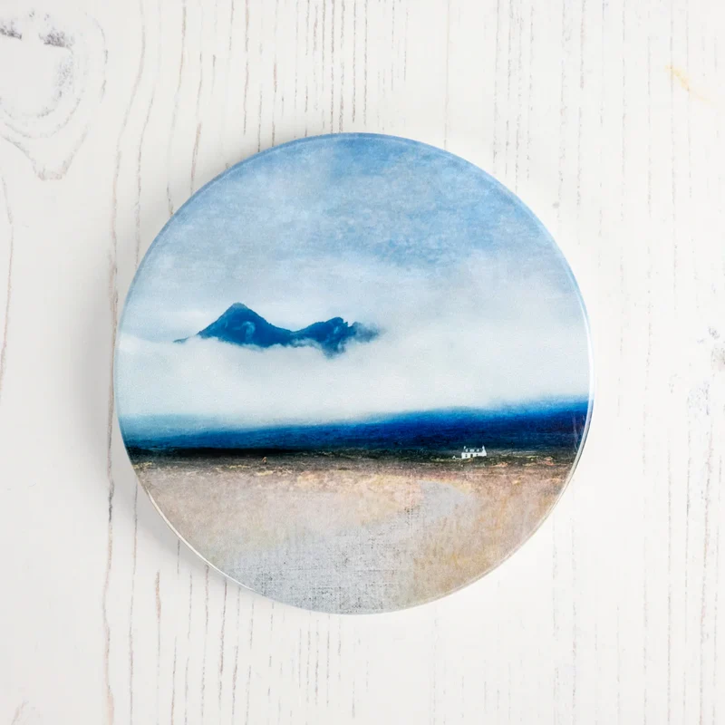 Cath Waters Keramik Untersetzer Cuillin Cottage Sligachan