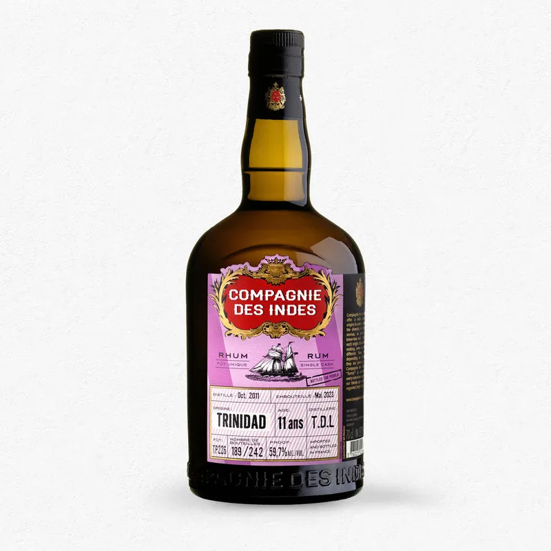 Compagnie des Indes Trinidad T.D.L. Single Cask 11YO 2011/2023 59,7% 0,7L