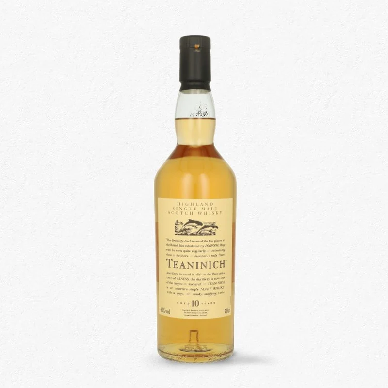 Teaninich 10YO Flora & Fauna Scotch Whisky 43% 0,7L