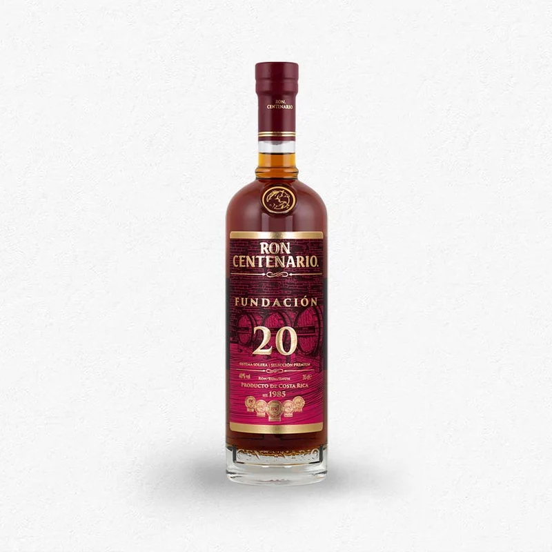 Ron Centenario Fundación 20YO Reserva Especial 40% 0,7L