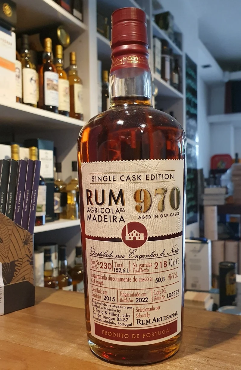 X Engenhos 970 Rum 2015 Agricola da Madeira 2022 #230 0,7l 50,8% vol. Single Cask Edition