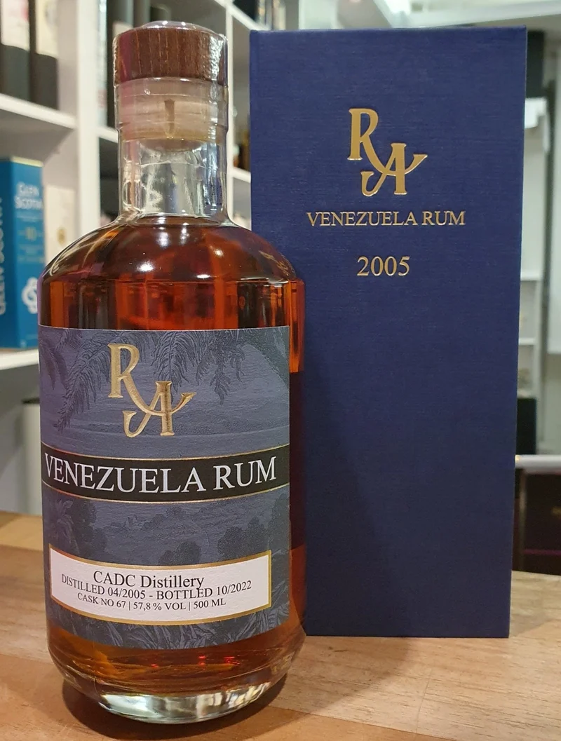 RA Venezuela 2005 0,5l 57.8%vol. Single cask Rum Artesanal #67