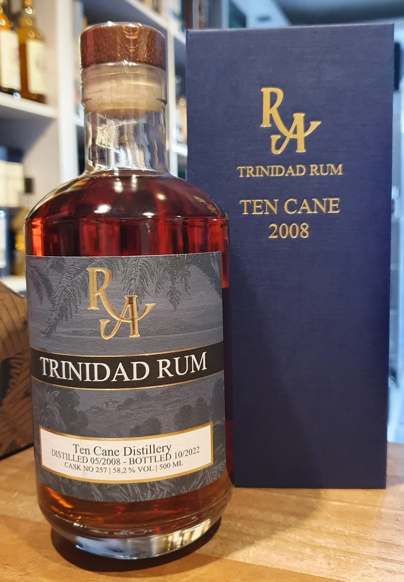 RA Trinidad 10 cane 2008 2022 0,5l 58,2%vol. single cask Rum Artesanal #257 ten