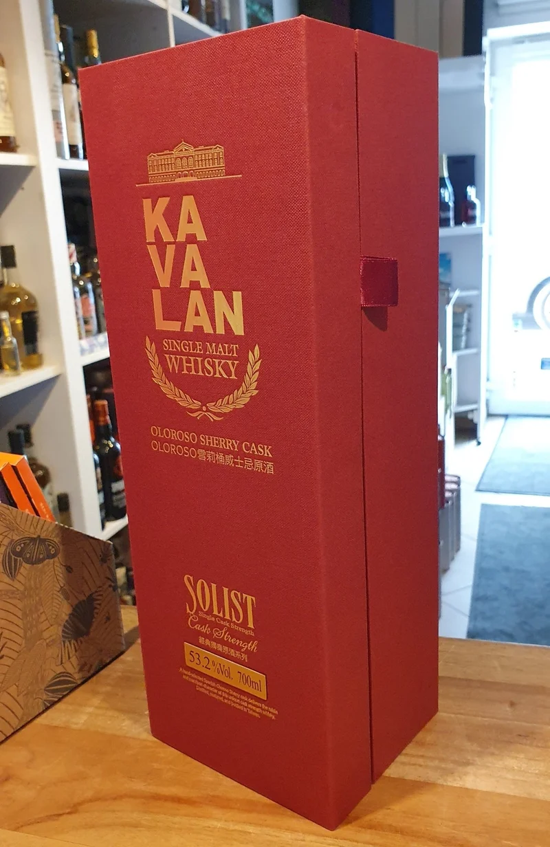X Kavalan Solist Oloroso 2017 single cask 0.7l Fl 53,2%vol. Taiwan Whisky eckig #425047D sl
