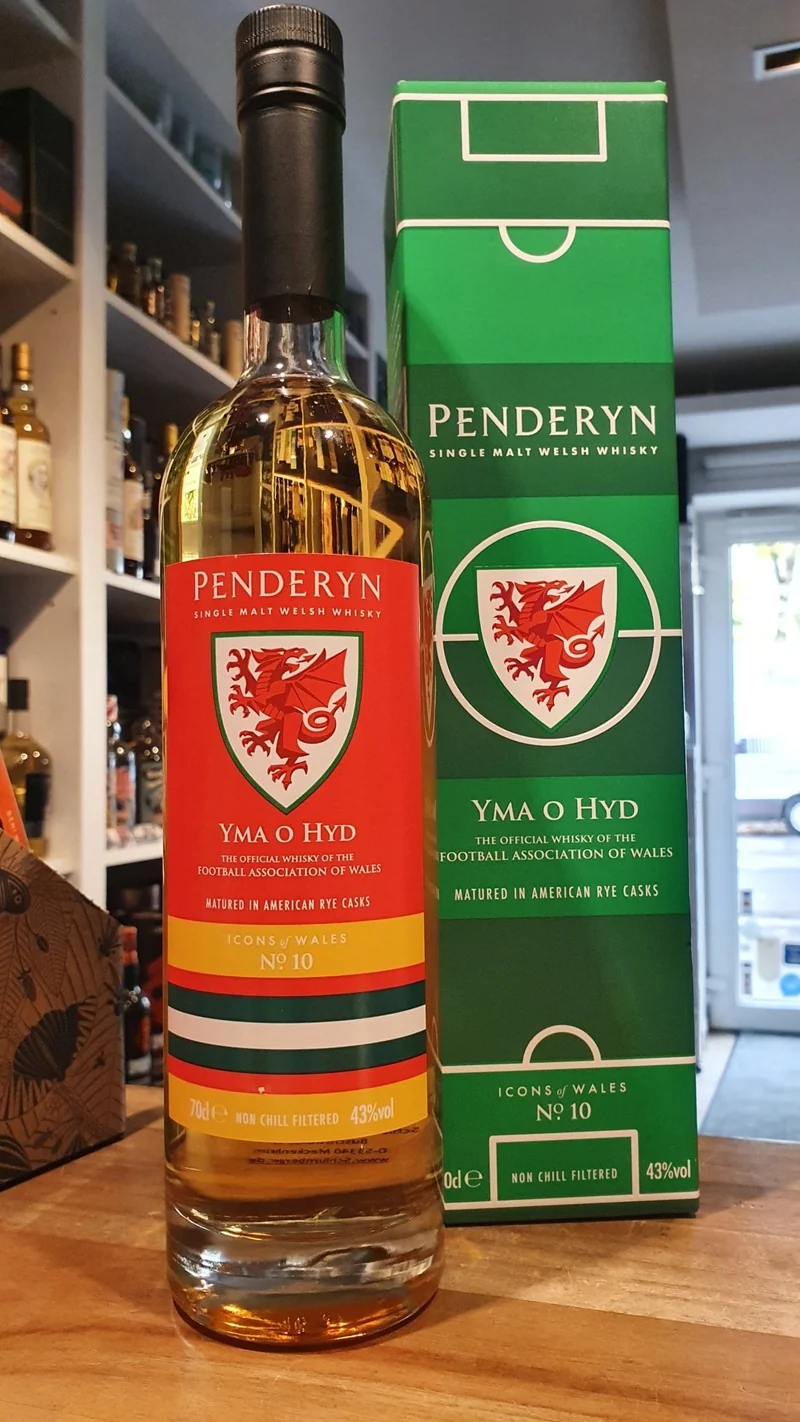 Penderyn Yma O hyd IOW #10 Edition Icon of Wales 0,7l 46% vol. mit GP Whisky wales single malt