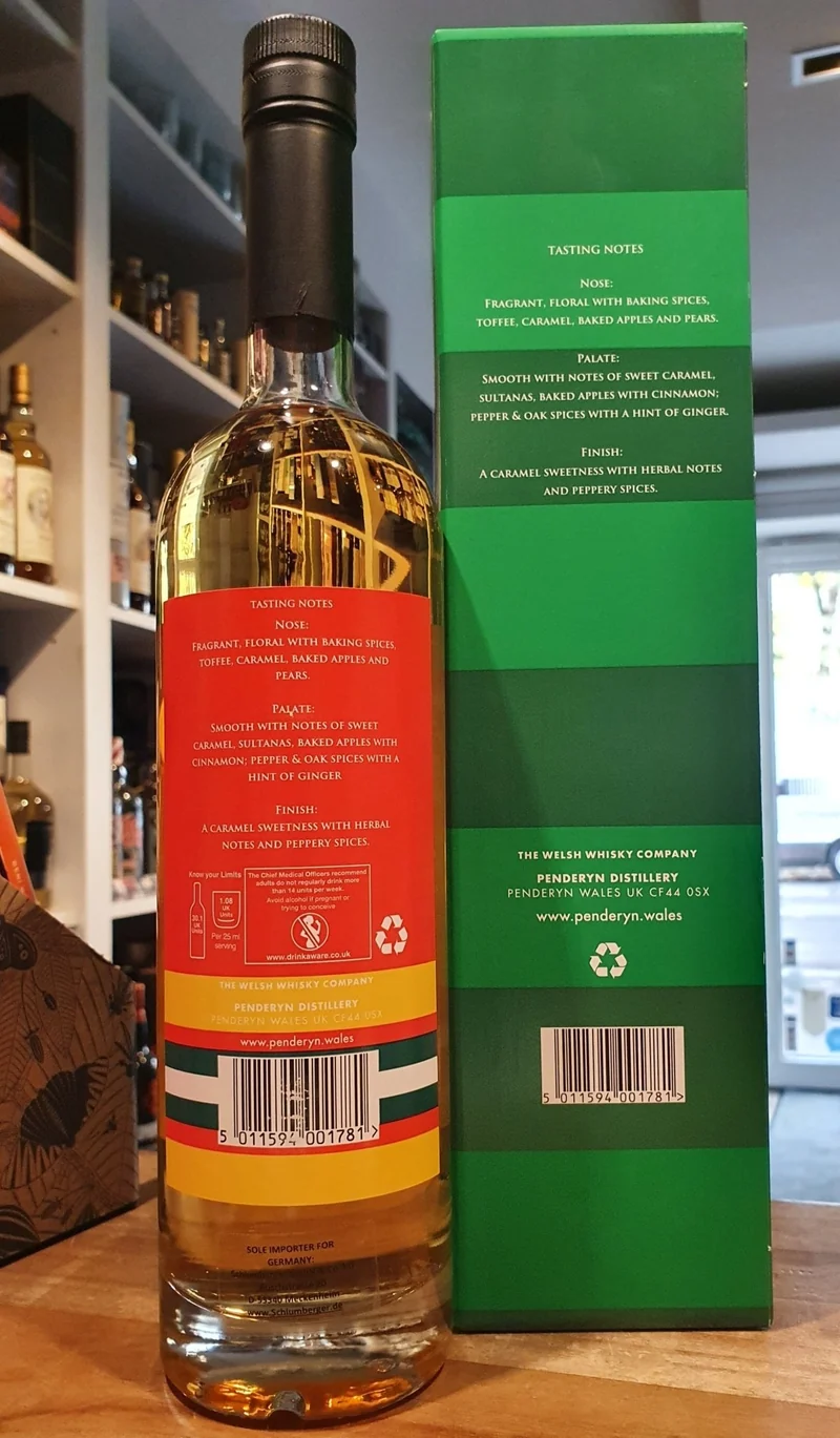 Penderyn Yma O hyd IOW #10 Edition Icon of Wales 0,7l 46% vol. mit GP Whisky wales single malt