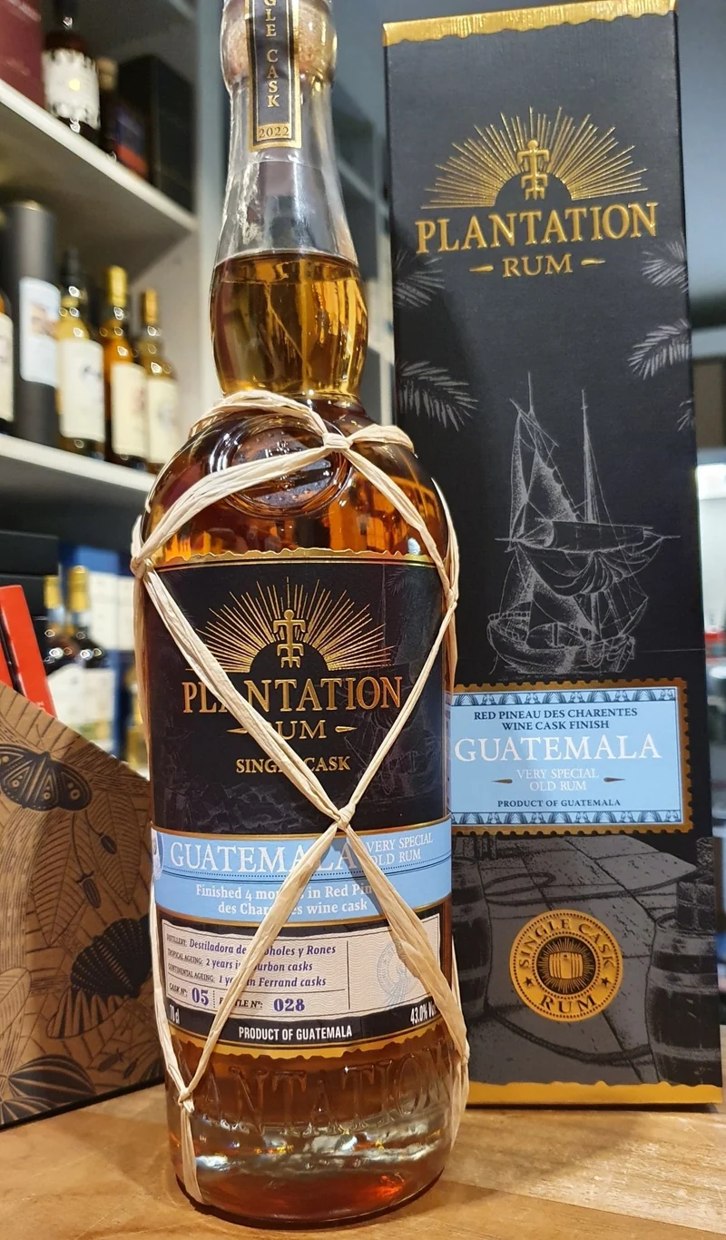 Plantation Guatemala 2022 rpdc cask XO 0,7l 43% vol. single cask Rum RH Planteray #5