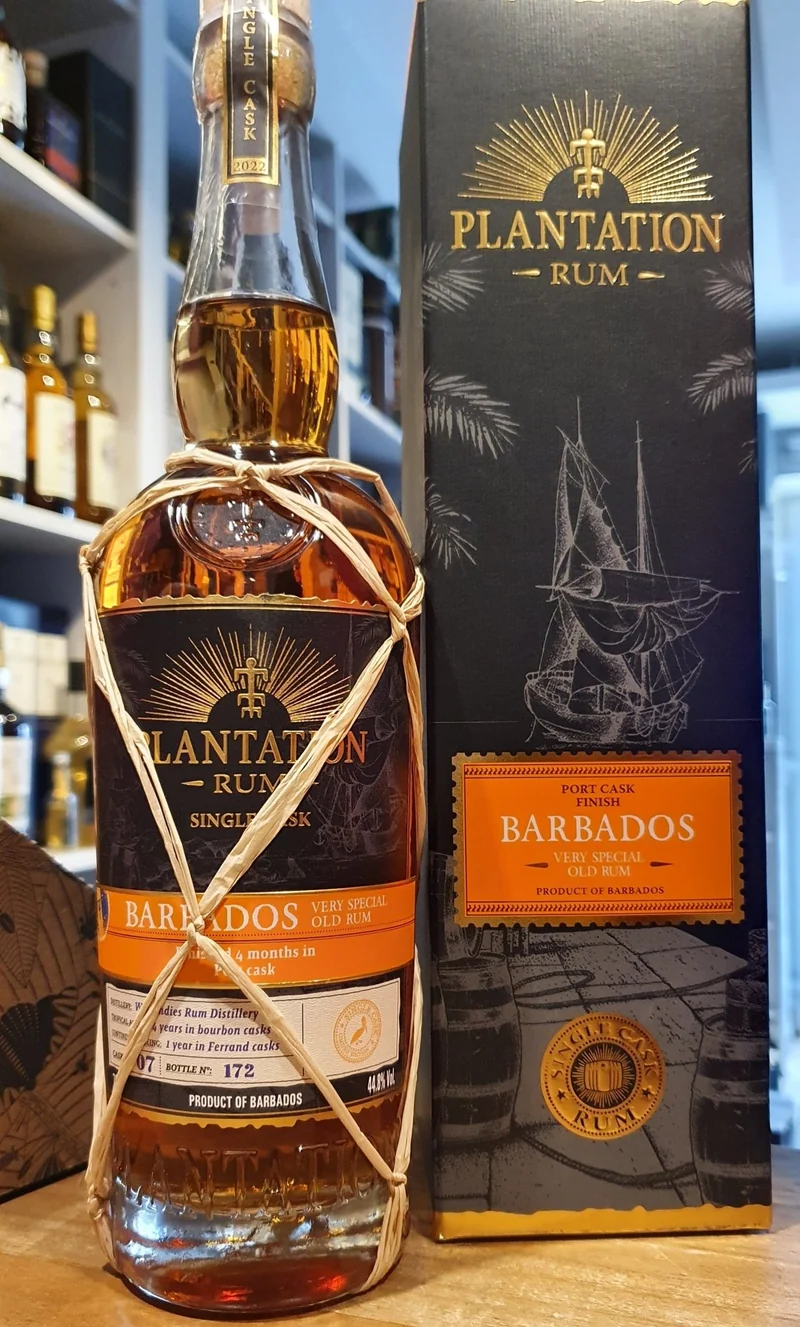Plantation Barbados VSOR 6 2016 2022 Port cask XO 0,7l 44,8% vol. single cask Rum rh Planteray