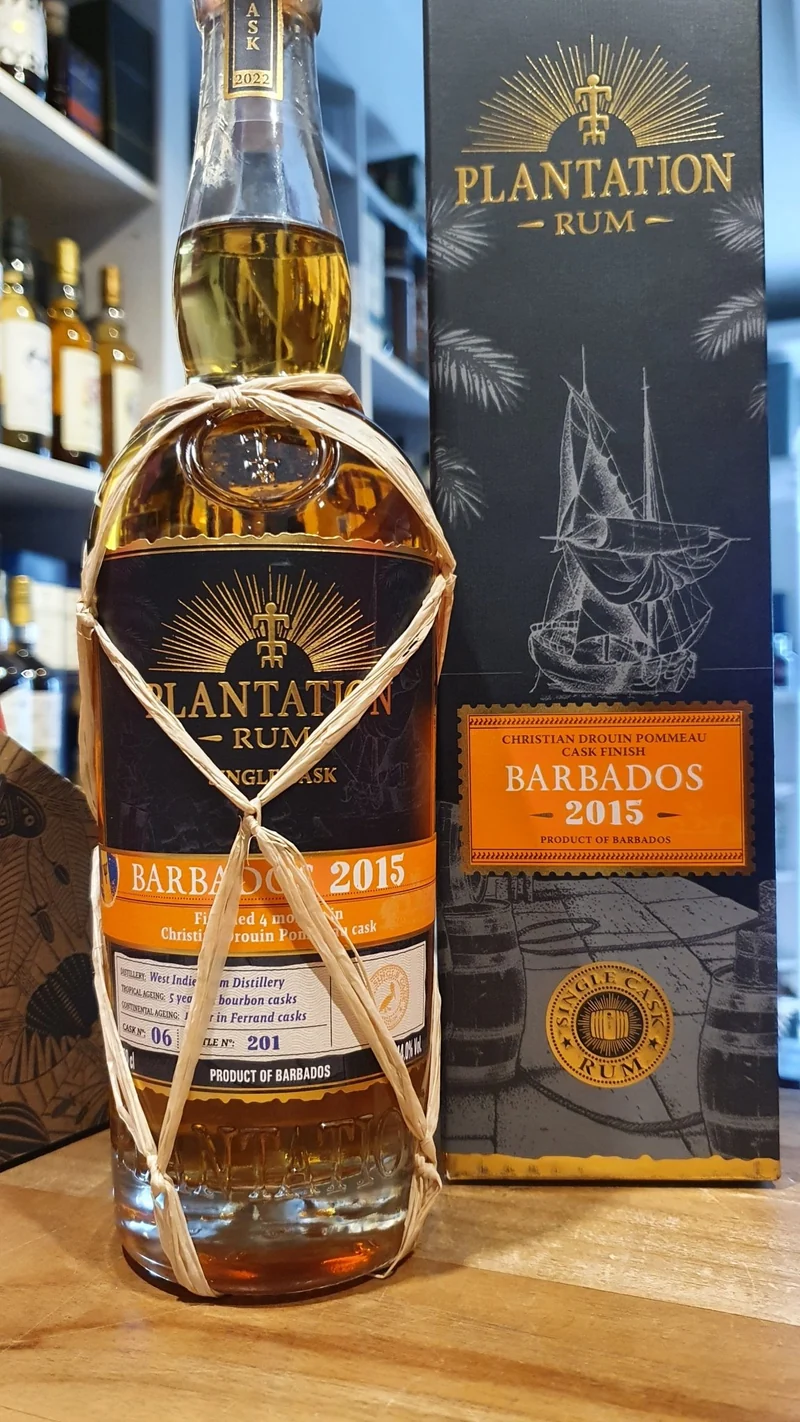 Plantation Barbados 2015 2022 Christian Drouin-Pommeau Finish XO 0,7l 44% vol. single cask Rum exc rh Planteray