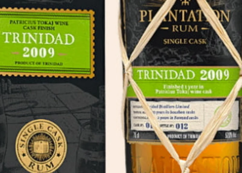 Plantation Trinidad 2009 2022 Tokay wine Cask XO 0,7l 52,5 % vol. single cask Rum pe rh Planteray