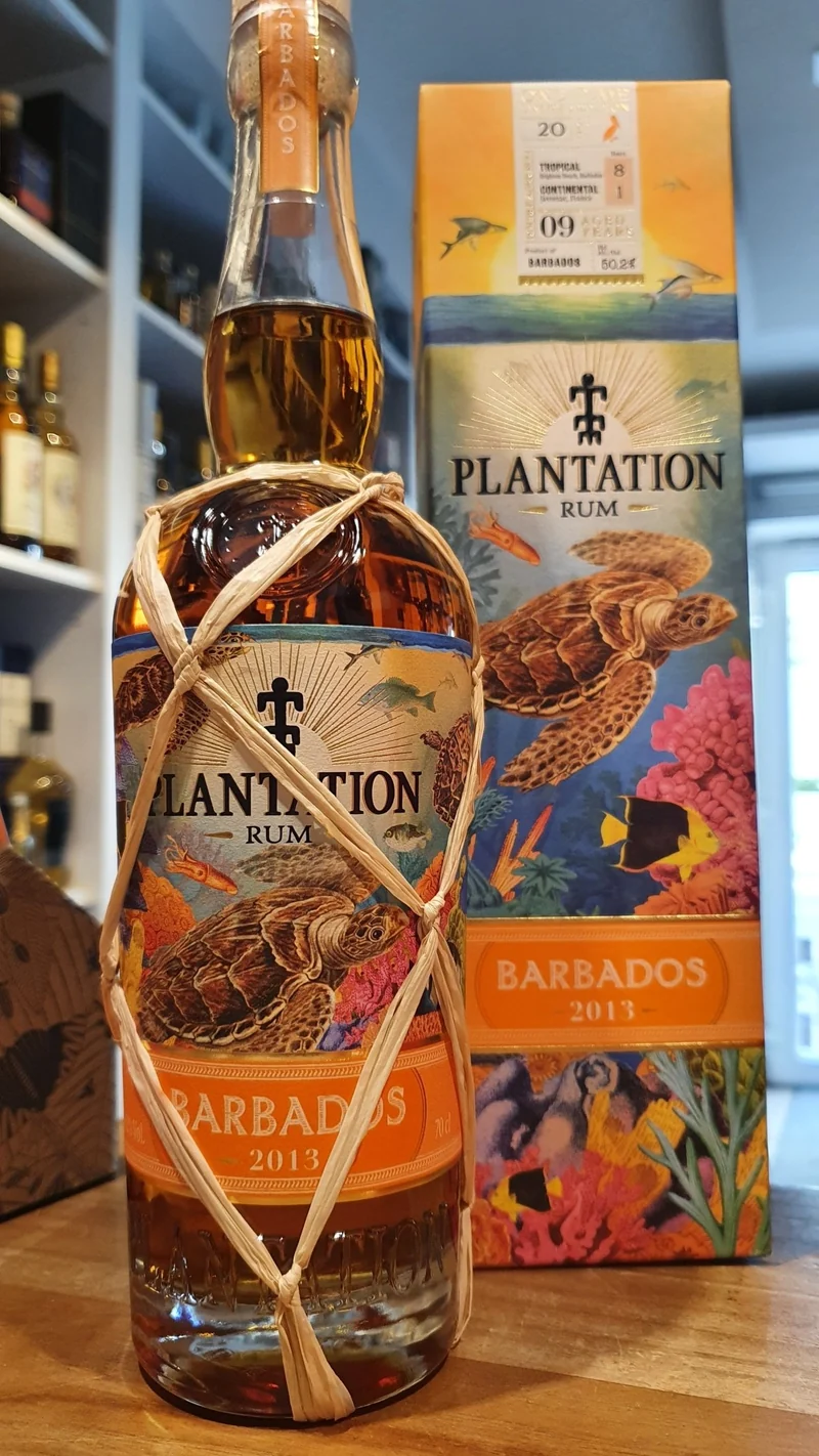 Plantation one time Barbados 2013 2022 0,7l 50,2% vol. Planteray