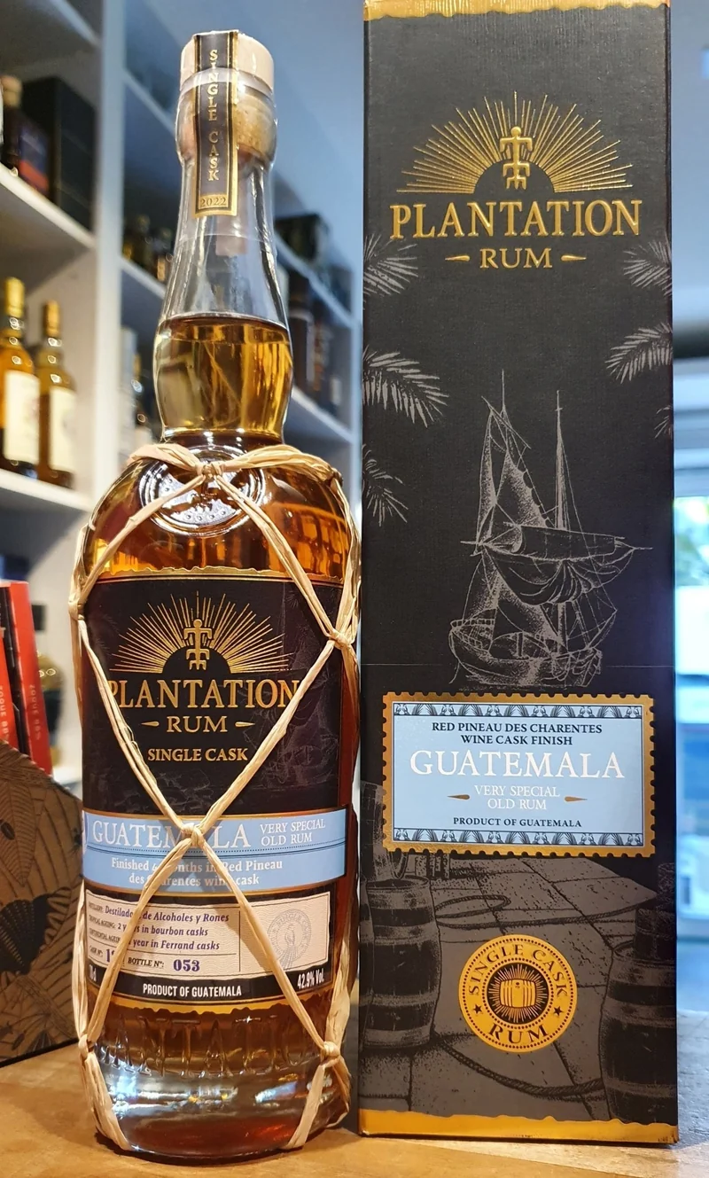 Plantation Guatemala 2022 rpdc cask XO 0,7l 42,9% vol. single cask Rum rphm Planteray