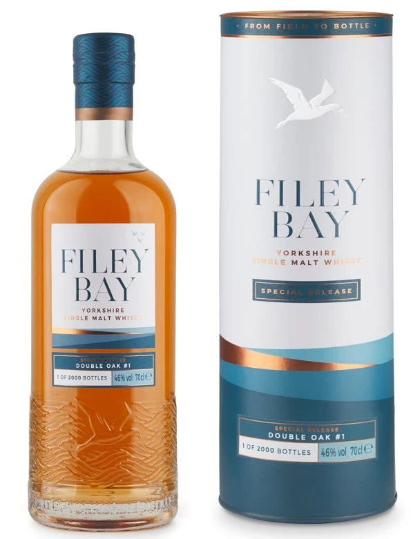 Filey Bay double oak batch 1 Yorkshire Whisky single malt 0,7l 46 % vol.