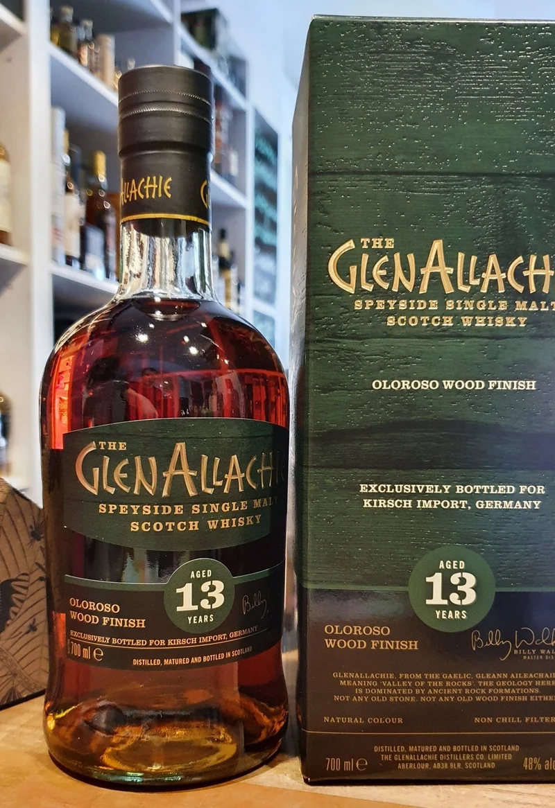 Glenallachie 13 y Oloroso Wood Finish 48% vol. 0,7l Single Malt Scotch Whisky