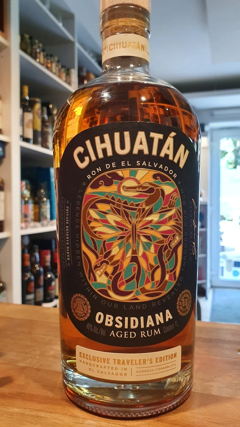 X Cihuatan Obsidiana limited edition Rhum Rum el salvador 1,0 l 40% vol.
