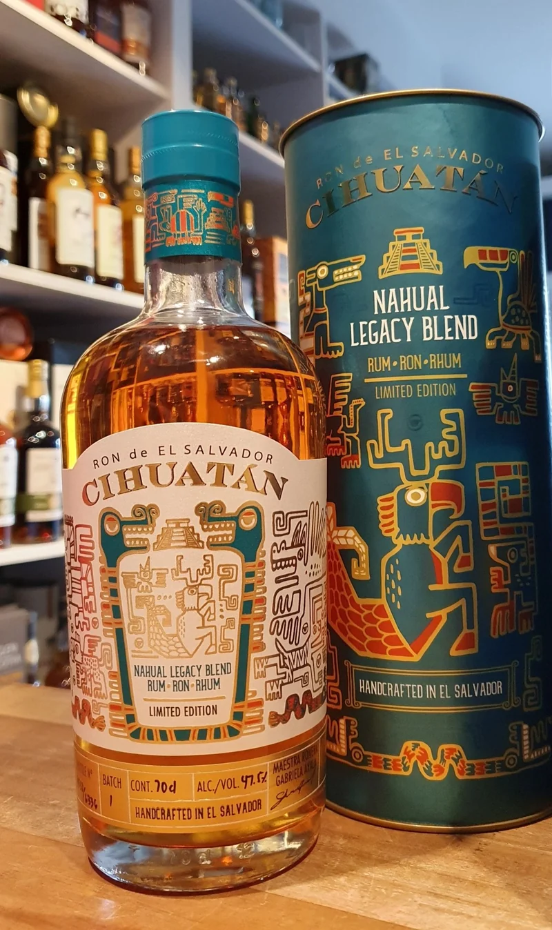 Cihuatan Nahual Legacy batch 1 blend Rum el salvador 0,7l 47.5% vol.