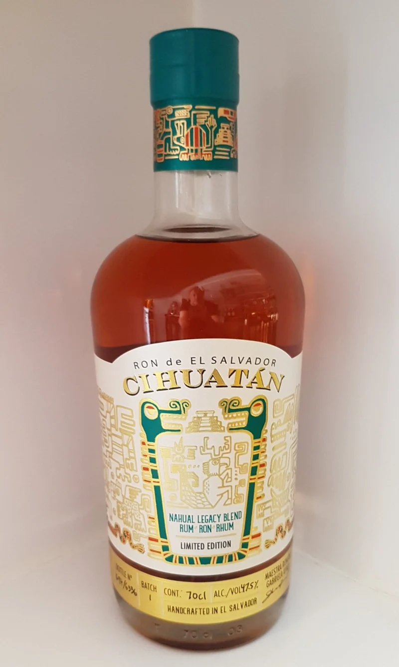 Cihuatan Nahual Legacy batch 1 blend Rum el salvador 0,7l 47.5% vol.