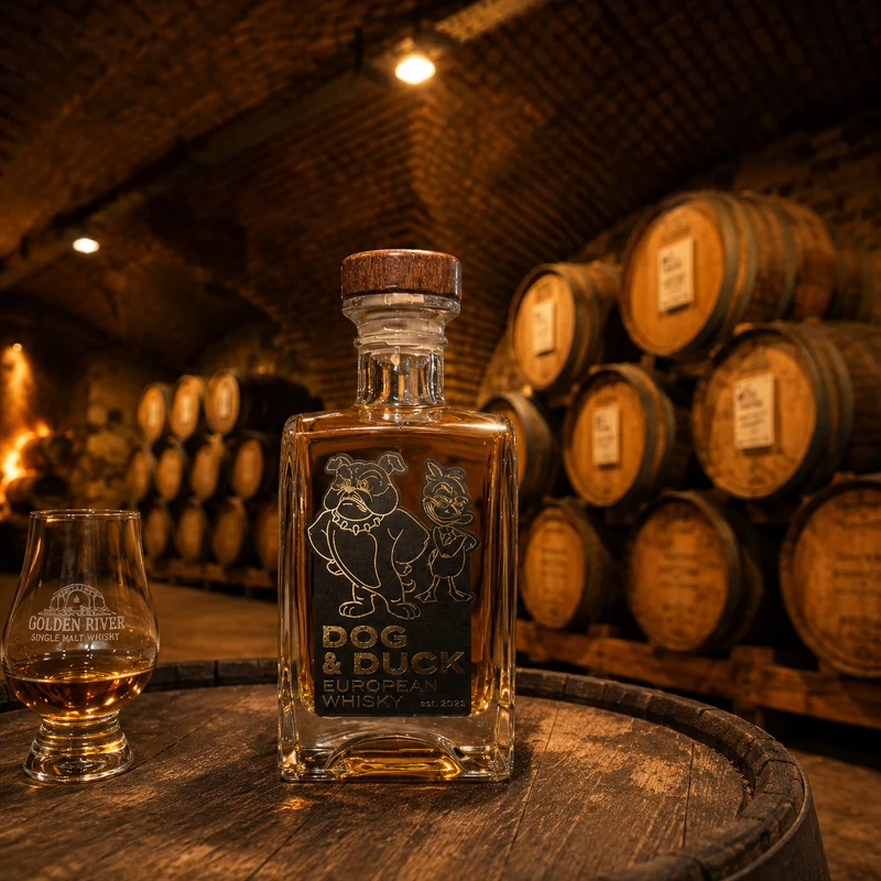 Europäischer Whisky Dog & Duck | European Blended Malt Whisky | 44%