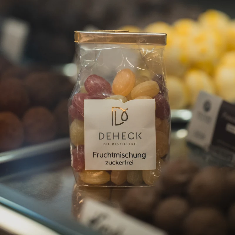 zuckerfreie Fruchtmischung Bonbons