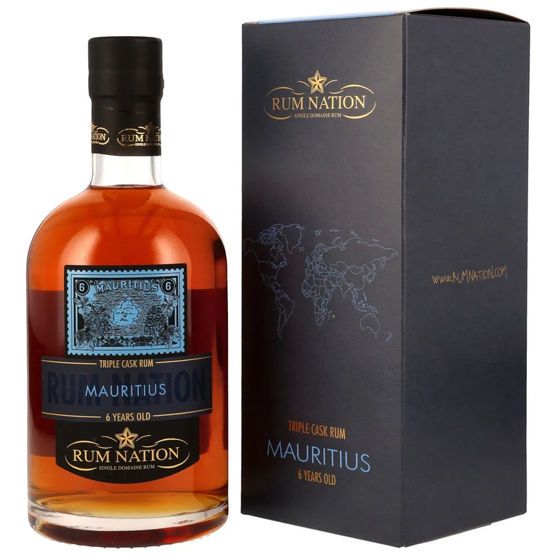 RUM NATION - Mauritius 6 Jahre - 43% Vol.