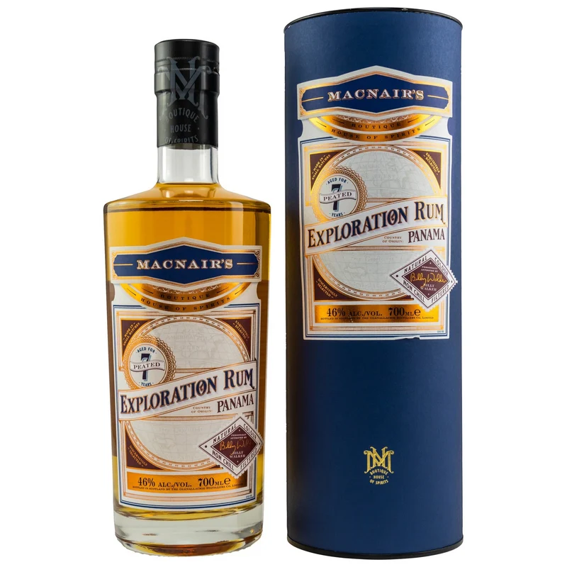 MacNairs - Exploration Panama Rum 7 Jahre Peated - 46% Vol.