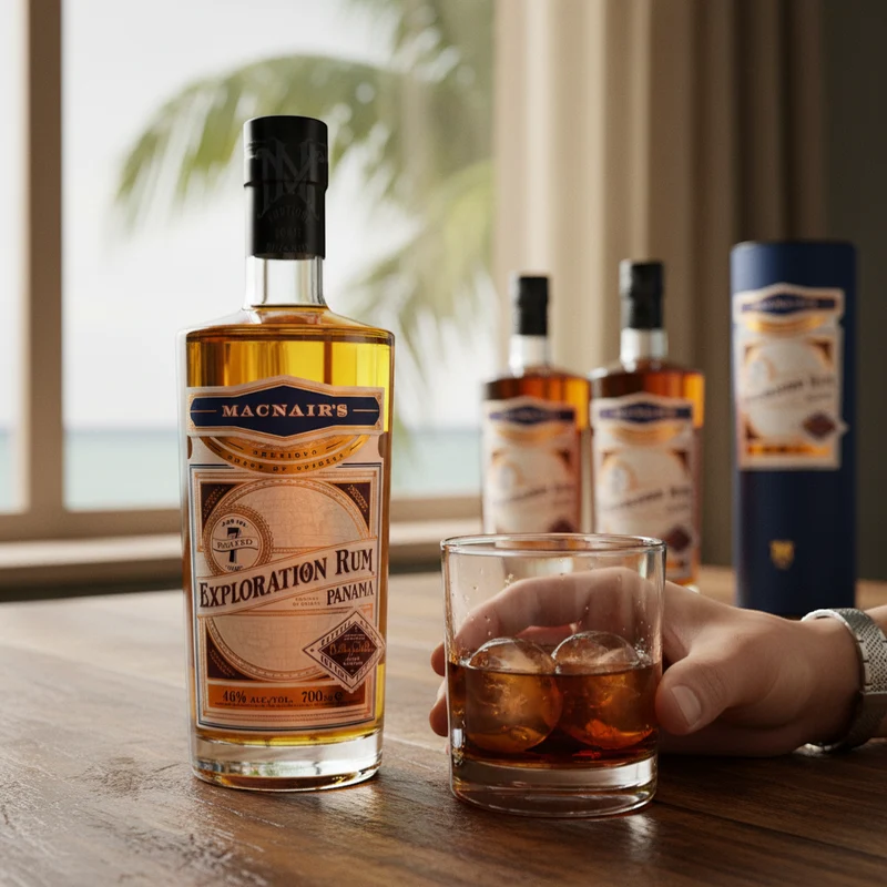 MacNairs - Exploration Panama Rum 7 Jahre Peated - 46% Vol.