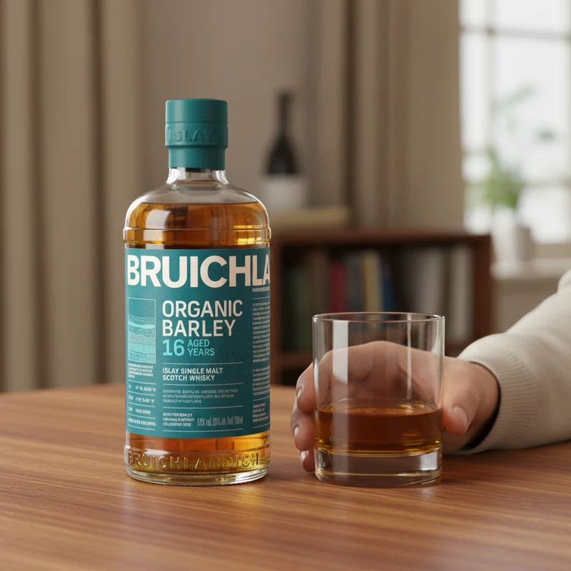 BRUICHLADDICH - 16 Jahre Organic Barley - 50% Vol.