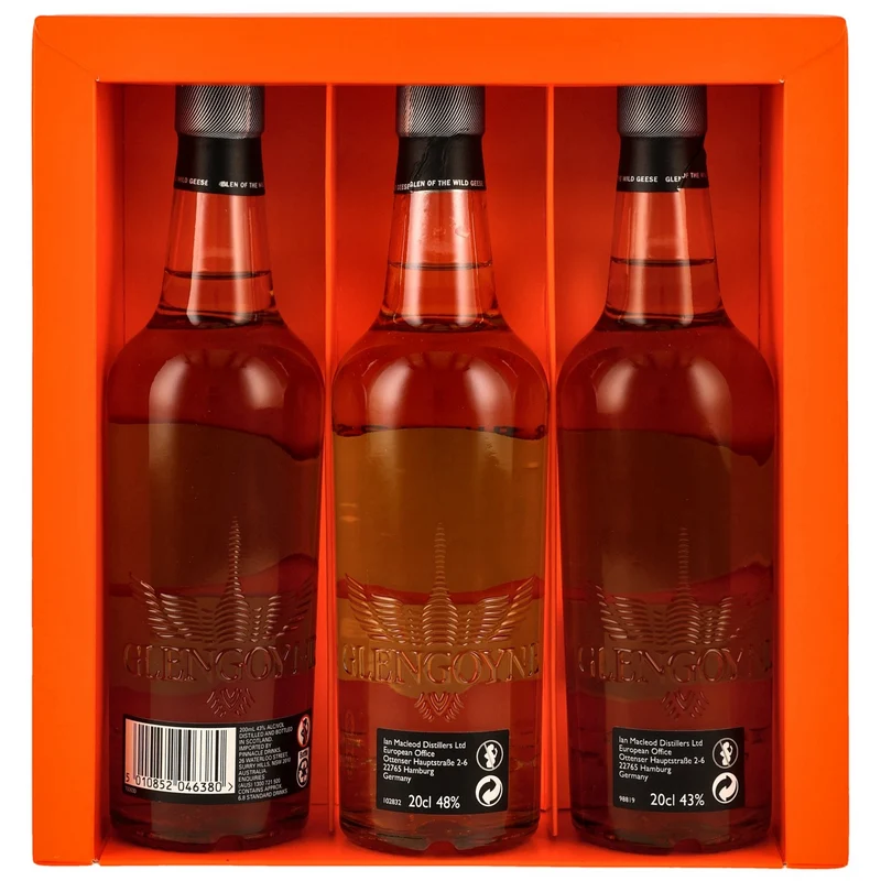GLENGOYNE - Time Capsule Pack 3x200ml - 44,7% Vol.