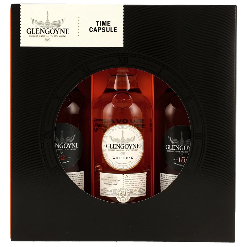 GLENGOYNE - Time Capsule Pack 3x200ml - 44,7% Vol.