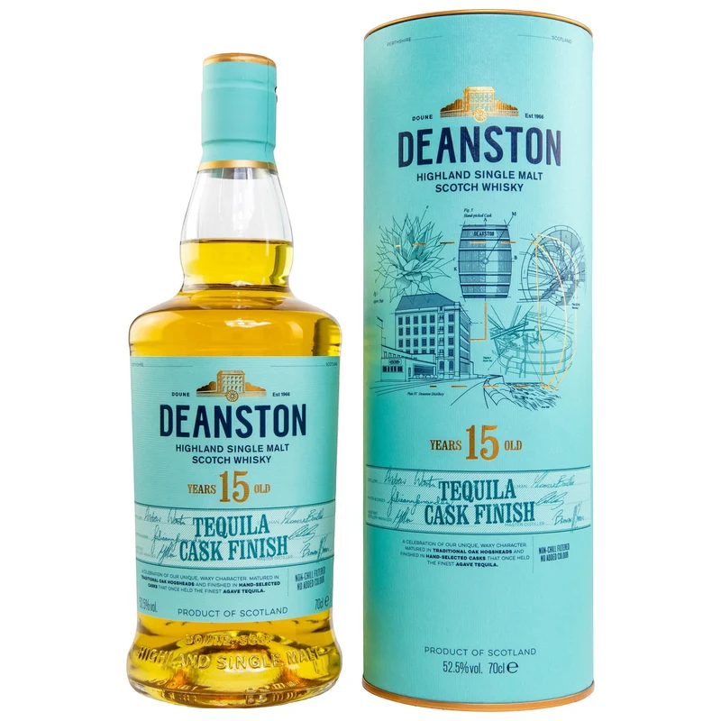 DEANSTON - 15 Jahre Tequila Cask Finish - 52,5% Vol.