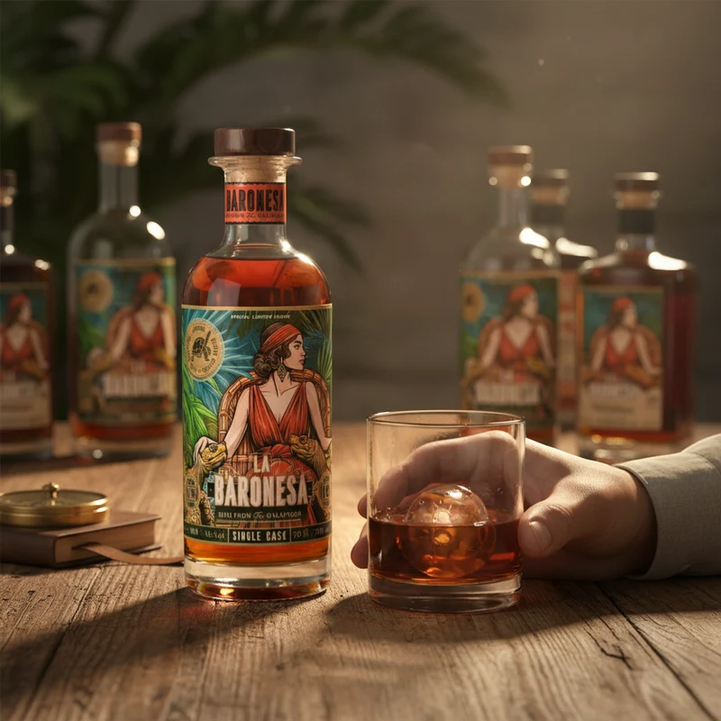 LA BARONESA - 10 Jahre Galapagos Rum Release #1 - 48,8% Vol.