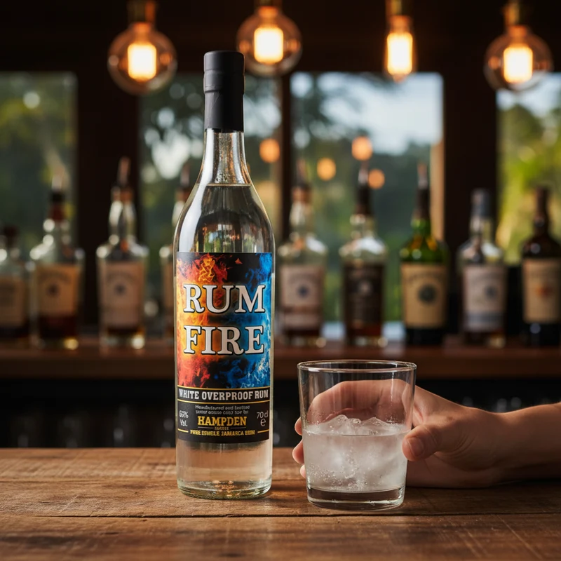 HAMPDEN - Rum Fire - 63% Vol.