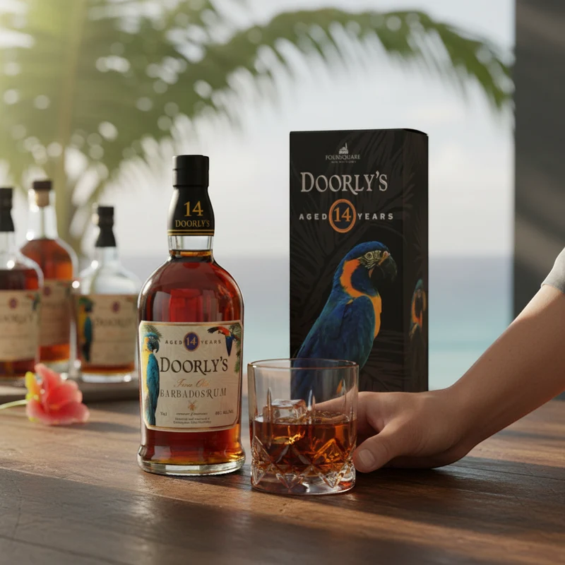 DOORLYS - 14 Jahre Barbados Rum - 48% Vol.