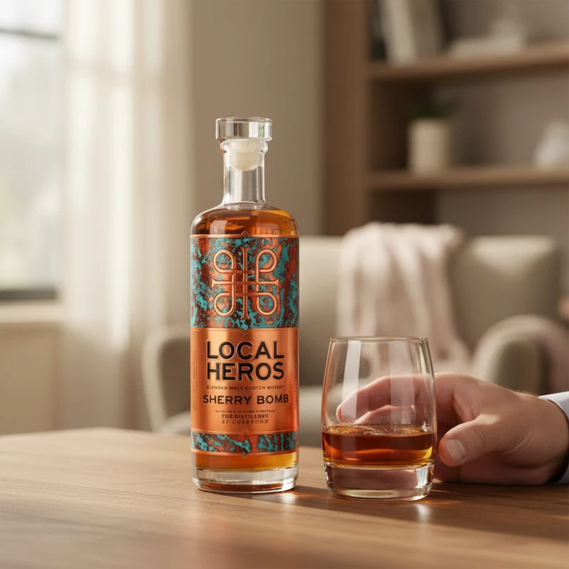 COLEBURN - Local Heros Sherry Bomb Blended Malt Scotch Whisky - 46% Vol.