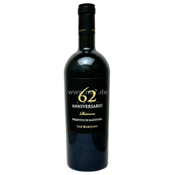 Primitivo Riserva Anniversario 62 2019 - Feudi di San Marzano 0,75l