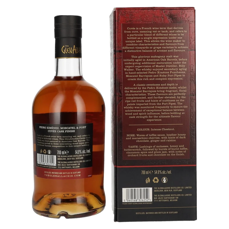 The GlenAllachie 10 Years Old Cuvée Cask Finish 2012 54,9% Vol. 0,7l in Geschenkbox