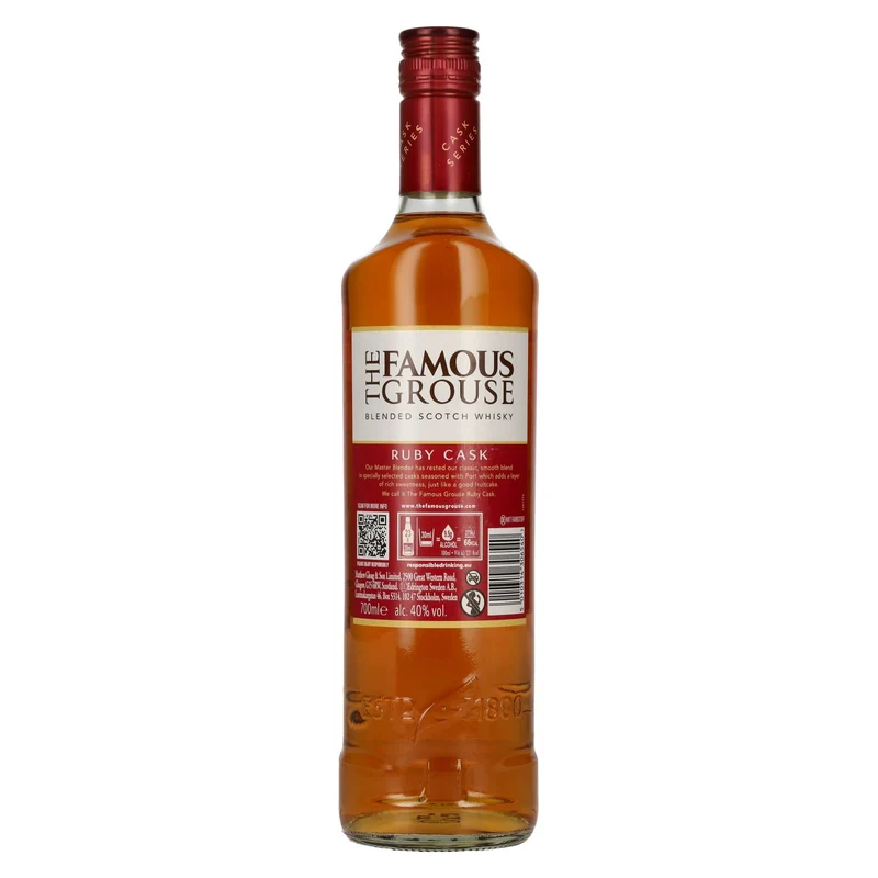 The Famous Grouse RUBY CASK Blended Scotch Whisky 40% Vol. 0,7l