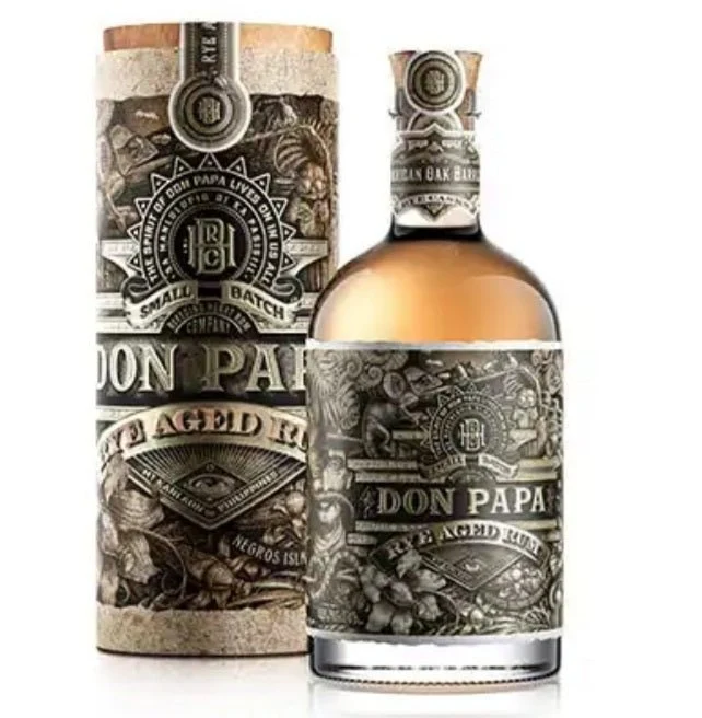 Don Papa Rum Rye American oak cask mit Dose Box limitierte Edition 0,7 45%vol.