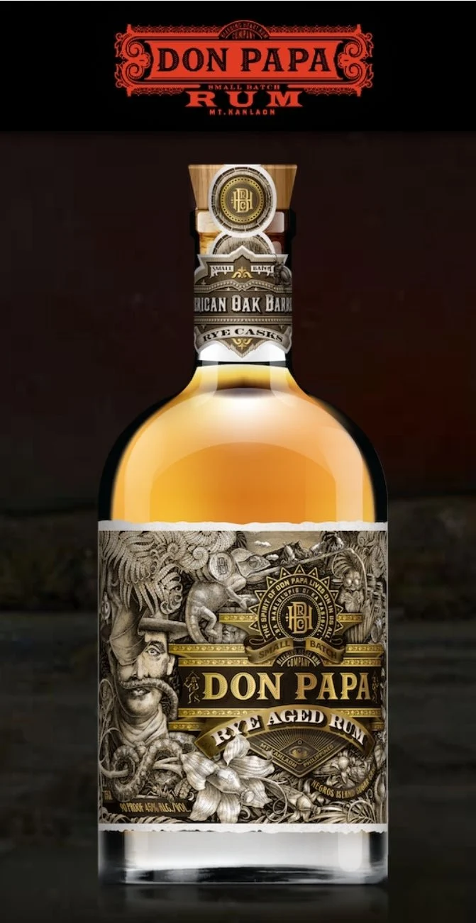Don Papa Rum Rye American oak cask mit Dose Box limitierte Edition 0,7 45%vol.